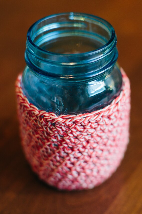 pattern crochet cozy jar Shop Cozy Cup PDF Mason Coffee Jar, Coffee PATTERN Crochet Collection: