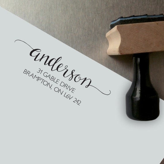 Custom return address stamp