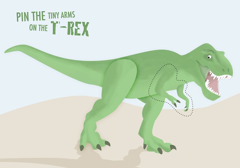 rex tiny big feet