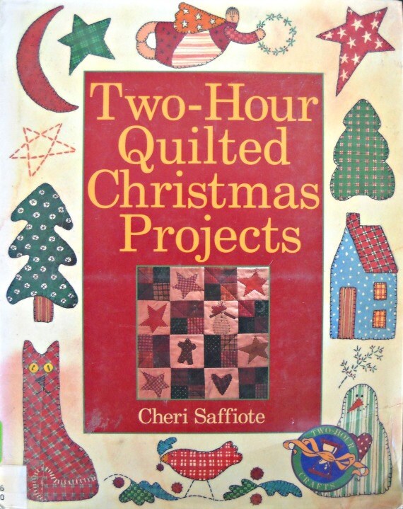 two hour quilted christmas projects book by by two hour quilted christmas projects book by by