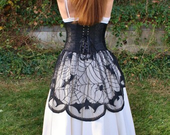 Bat and Spider Capelet or Bustle - One Size