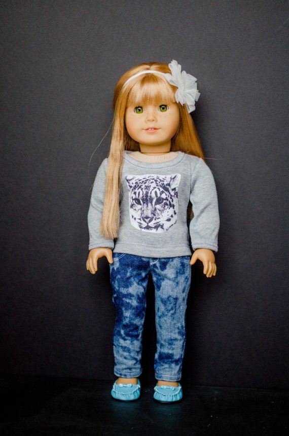 The Anna Sweater for American Girl and other 18 inch dolls