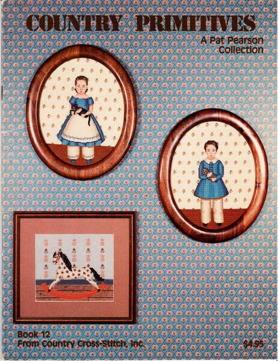 Country Primitives Counted Cross Stitch Designs by CraftBooklets
