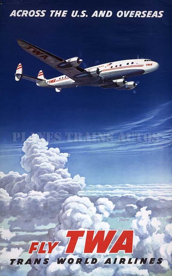 Vintage Airline Poster 35