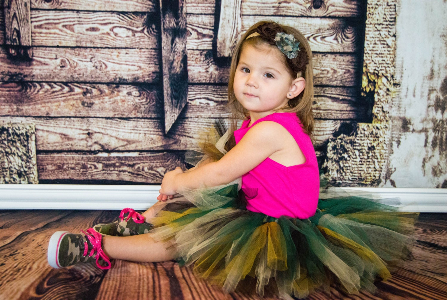 Daddys Little Hunter Girl Tutu All Sizes Newborn Baby 3 6