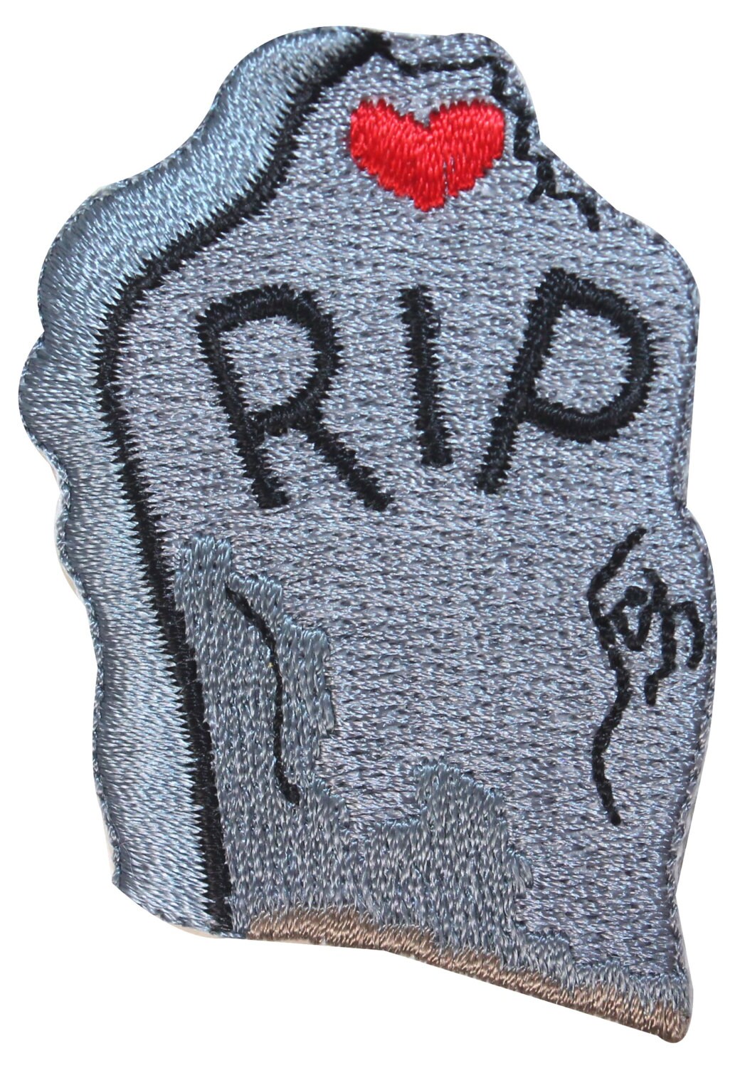 ID 0842 RIP Heart Headstone Cemetery Grave