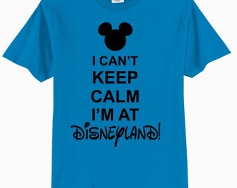 I Can't Keep Calm I'm Going To Disney Youth T-Shirt by AdSpecial