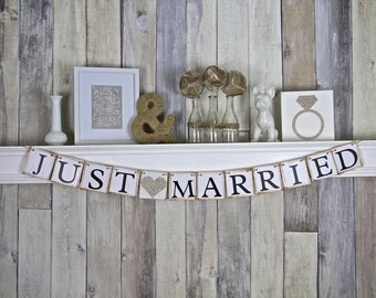 Champagne Just Married Banner, Champagne Just Married Sign, Champagne Car Sign, Champagne Wedding Decoration, Champagne Wedding Sign, Banner