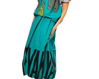 1980s Vintage Clap Your Hands Say Yakety-Yak!! Skirt and Top Size: S/M/L