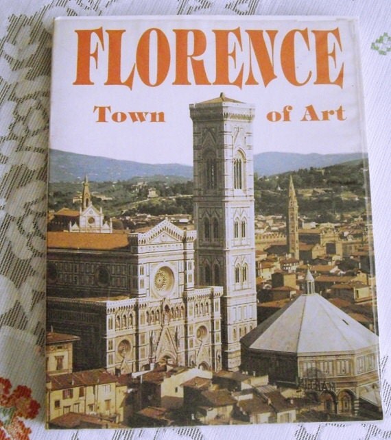 Items similar to Vintage Florence Town Of Art Book, coffee table book ...