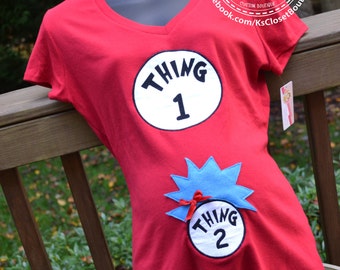 thing 1 maternity shirt