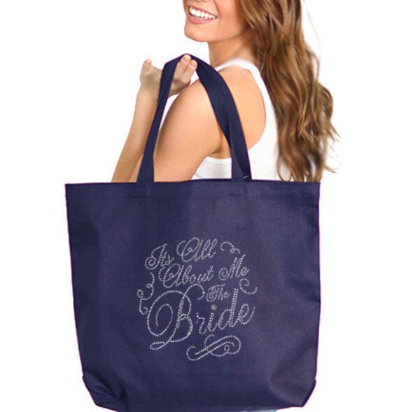 Items similar to CLOSEOUT Bridal Tote : Clearance It's all about me ...