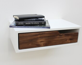 floating nightstand on Etsy, a global handmade and vintage ...