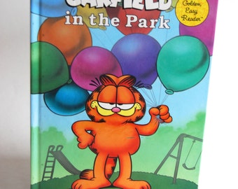 Vintage Children's Book, Garfield in the Park