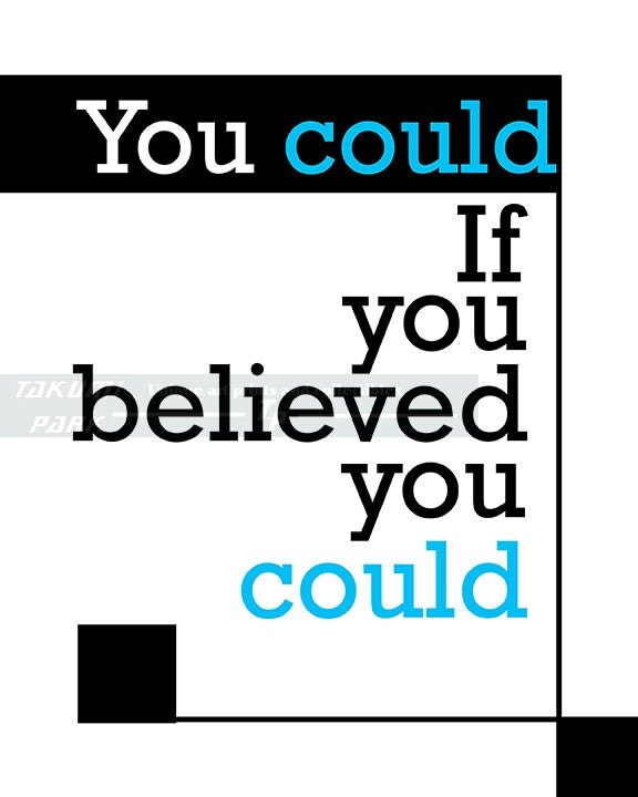 Inspirational Quotes For Kids Motivational Quote Art by TakumiPark