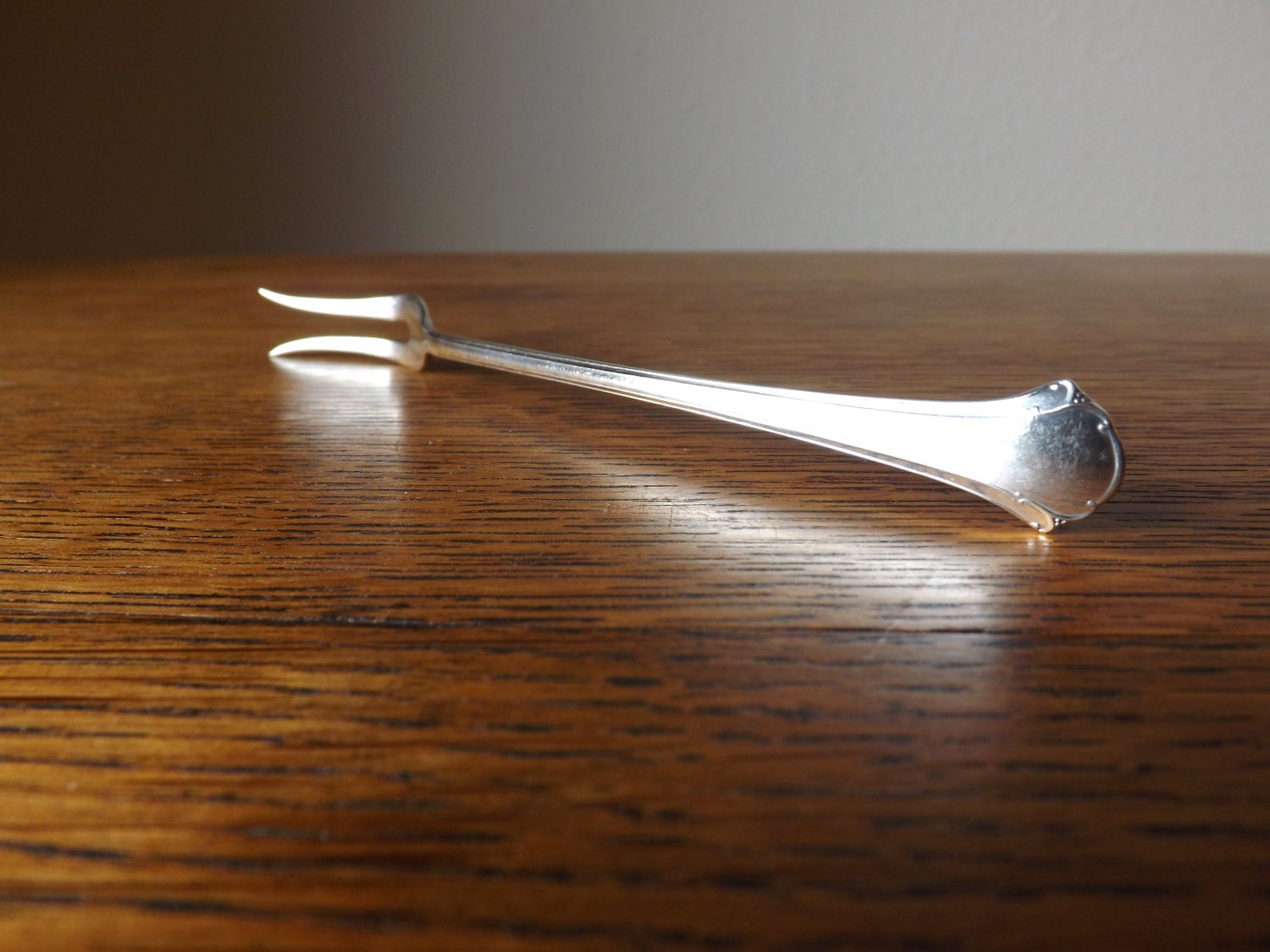 Sterling Olive or Pickle Fork ‘Chippendale’ Towle Serving Fork