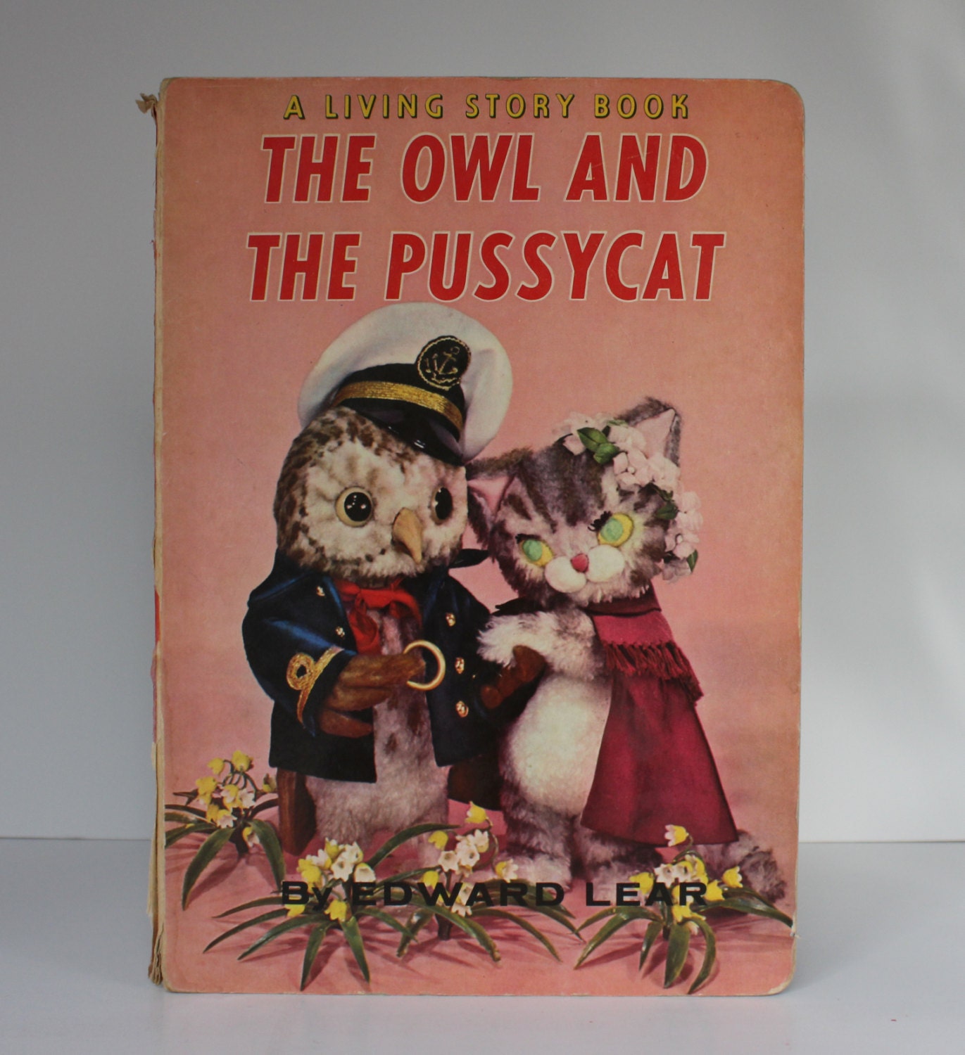 Vintage The Owl And The Pussycat A Living Story Book By Edward 