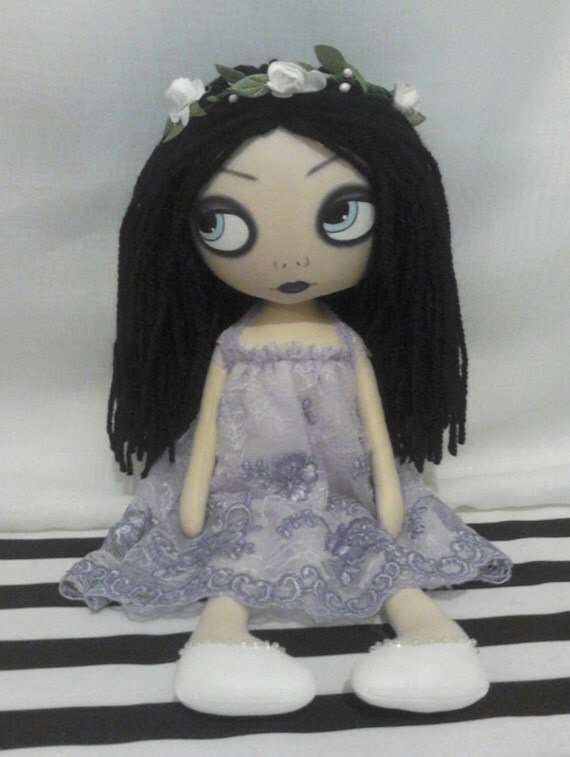 viola the goth rag doll