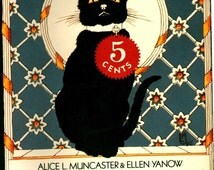Popular items for art nouveau cats on Etsy