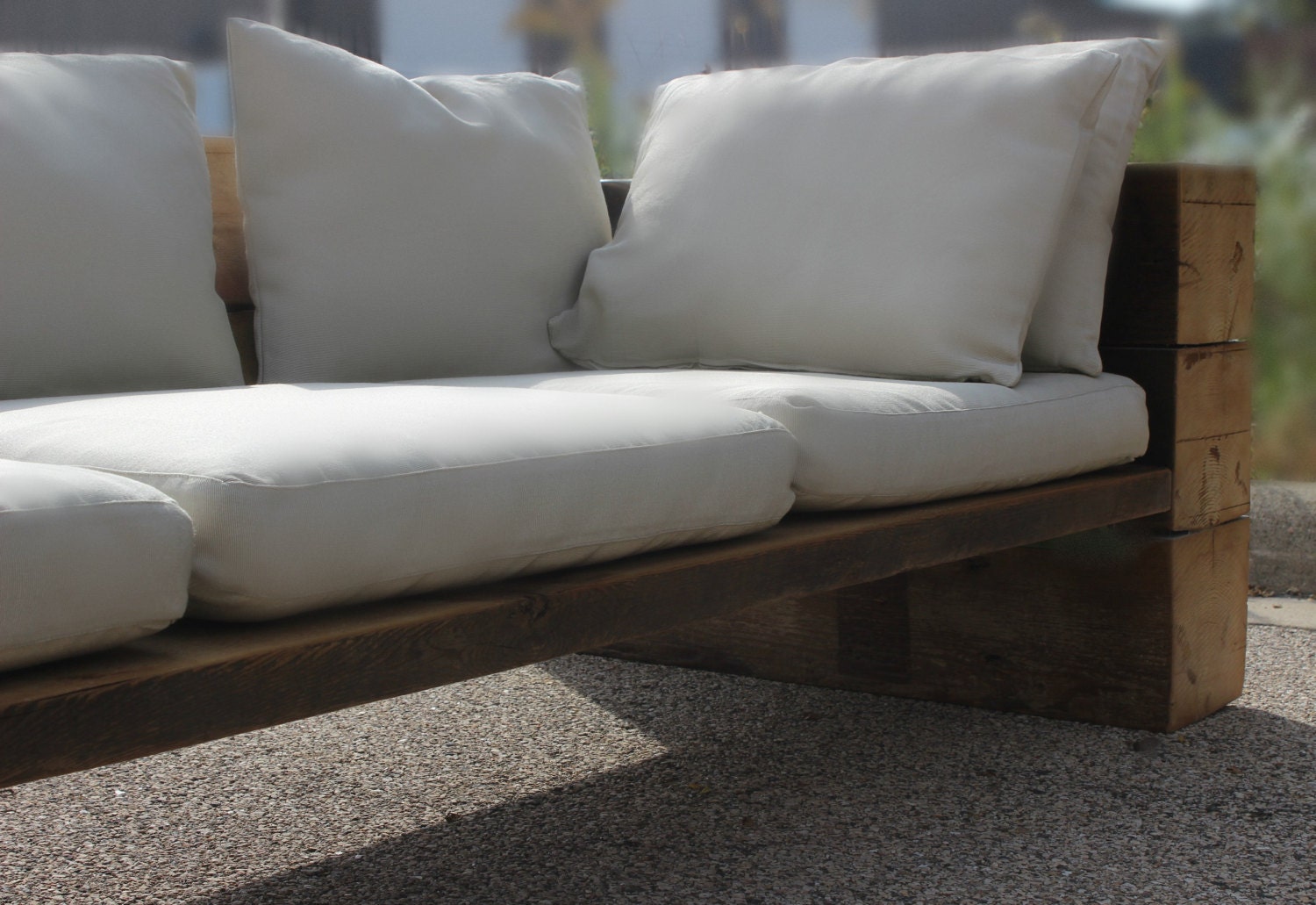 Reclaimed Wood Sofa Couch Sectional Reclaimed Wood by DendroCo