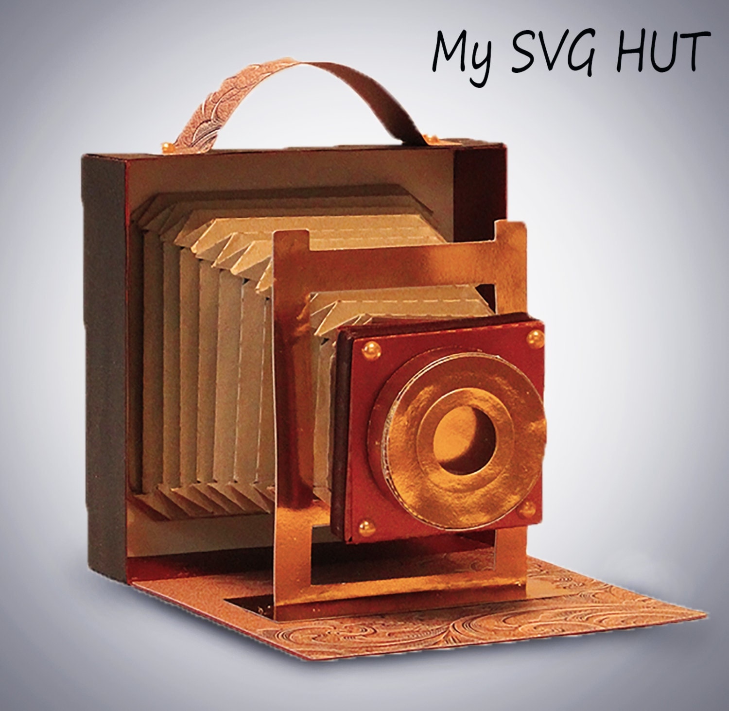 3D SVG Vintage Camera DIGITAL download