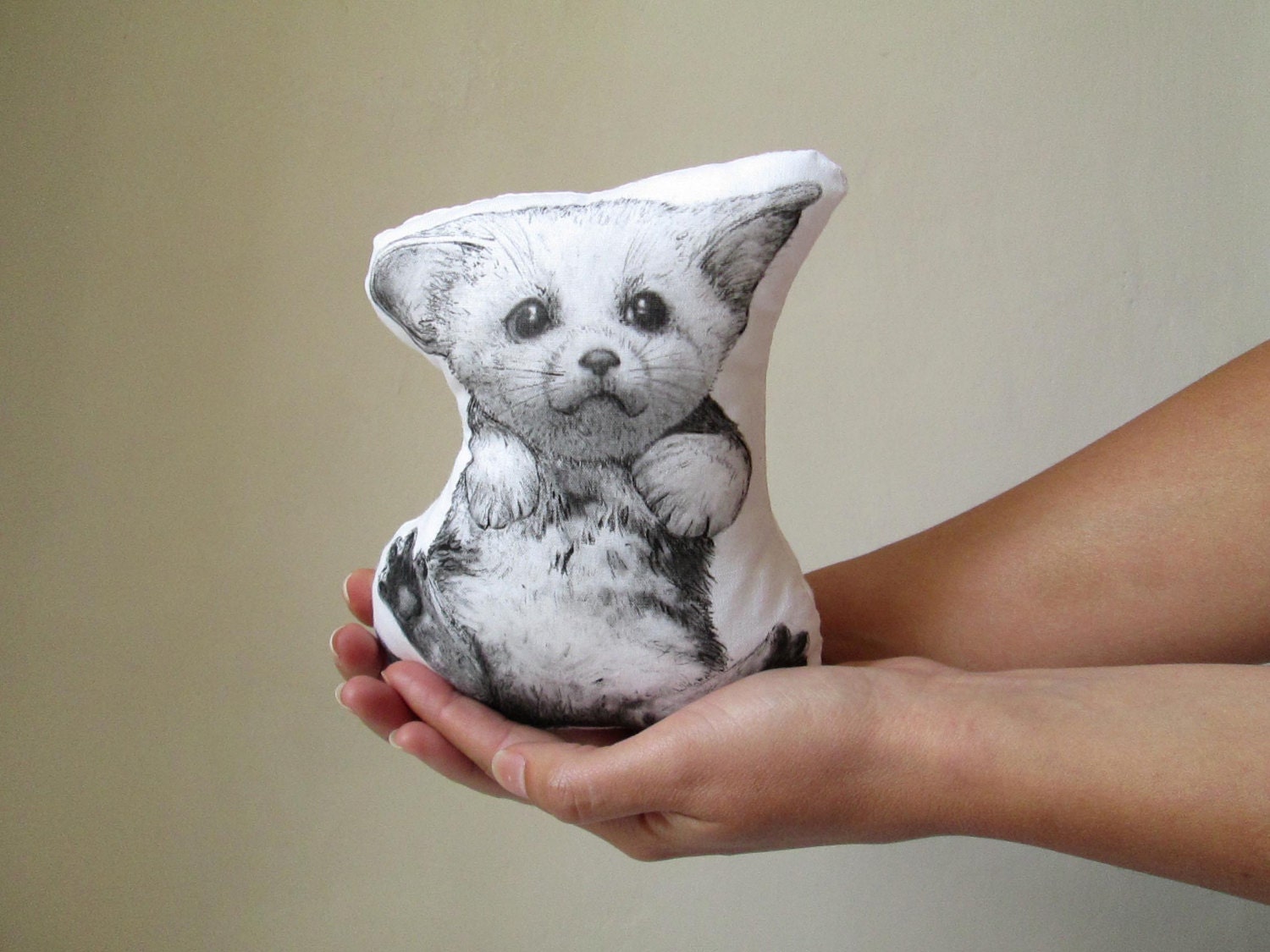 fennec fox plush animal soft toy baby fennec cushion fox doll