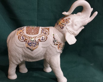 Lenox China Jewels Large Palace Elephant Rare Retired 1962144