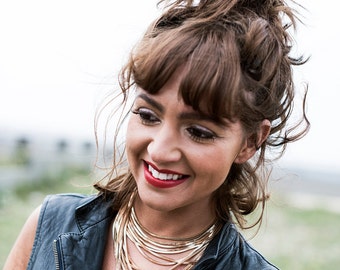 The Waterfall Statement Necklace