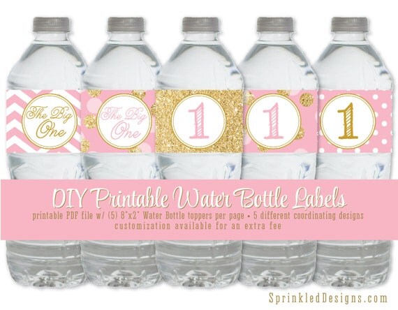 printable-water-bottle-labels-drink-wrap-wrapper-girl-1st-first