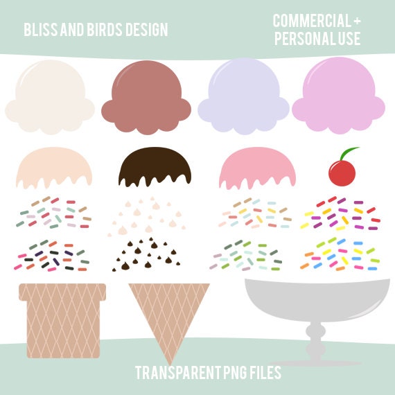 ice cream toppings clipart - photo #21