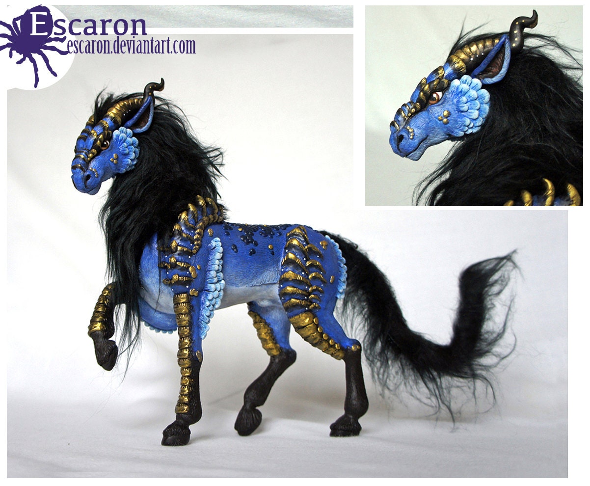 PREORDER Customizable Fantasy Dragon Horse by EscaronsImaginarium