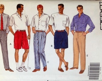 Butterick 5123 UNCUT Men's Shorts & Pants
