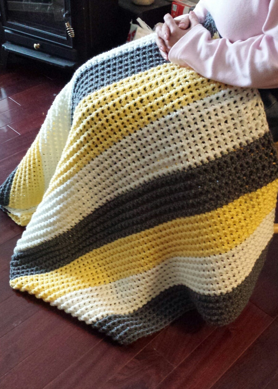 Cozy Crochet Lap Robe Made to Order