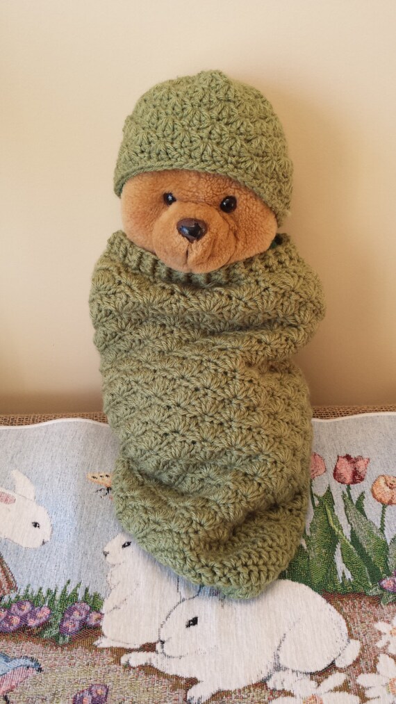 Baby Sleep Sack with Hat Baby Photo Prop Baby Cocoon