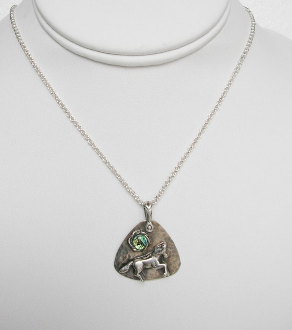 sterling-silver-horse-pendant-equestrian-jewelry-silver-horse