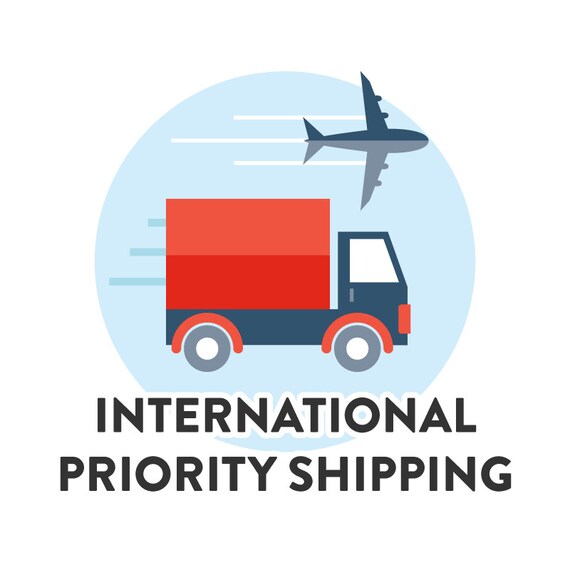 International Priority Shipping by CutterflyStudio on Etsy