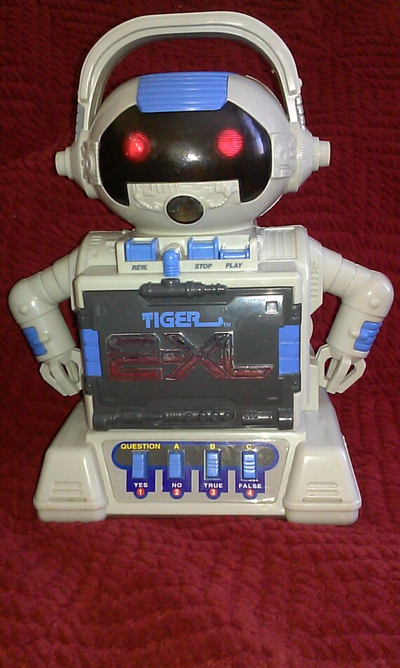 Tiger 2 XL Robot Toy Great Working by BeSelectiveBouquets on Etsy