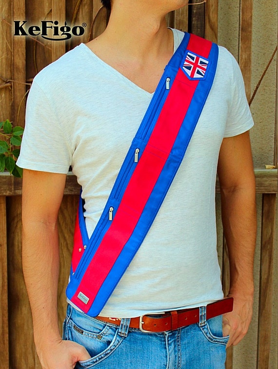 KeFigo UK sash with pockets unisex. An alternative to fanny