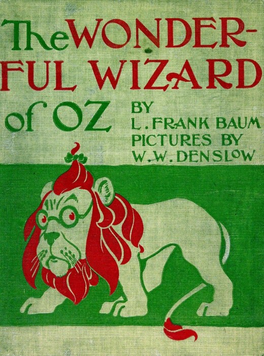 Couverture du livre Vintage imprimer Le magicien dOz L