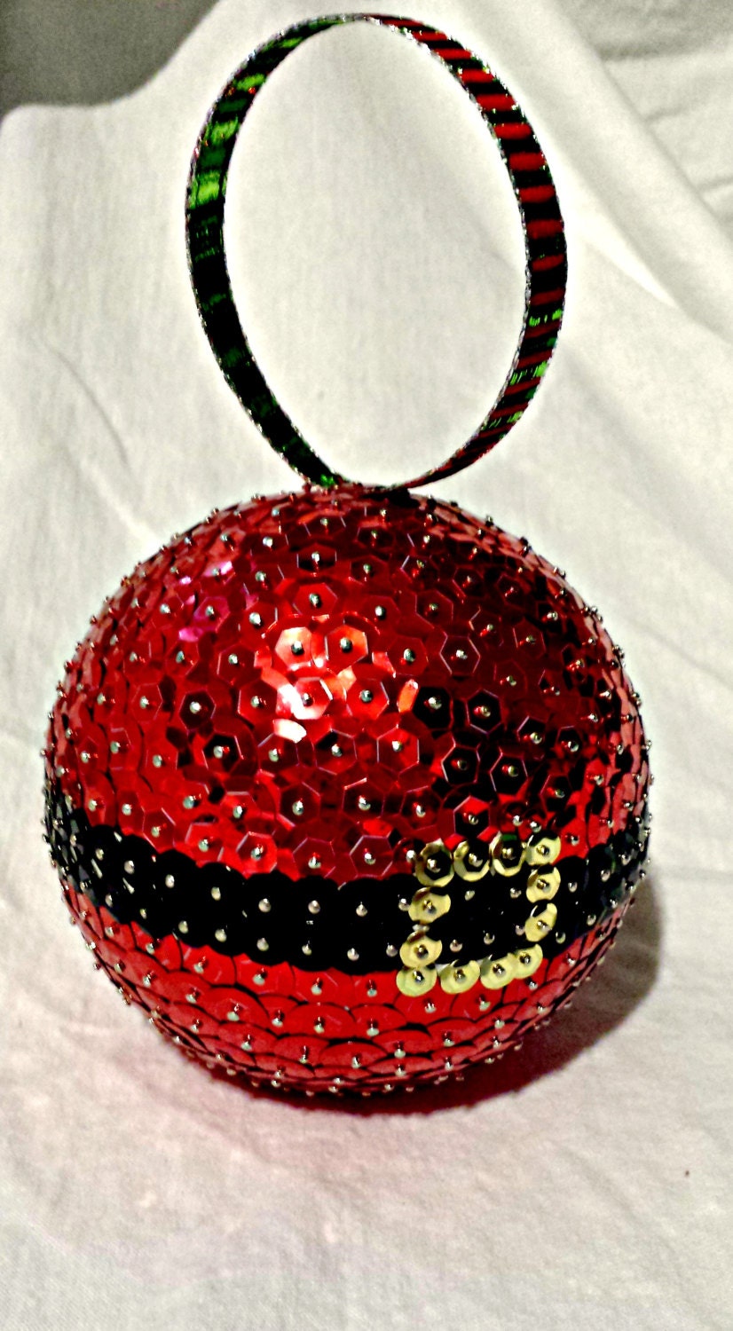 santa claus christmas ornament sequin by stormsleadtorainbows santa claus christmas ornament sequin by stormsleadtorainbows