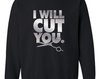 Popular items for i will cut you on Etsy