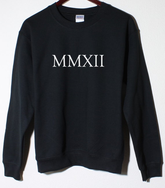 items-similar-to-calum-mmxii-2012-roman-numeral-tattoo-band-concert-sweatshirt-on-etsy