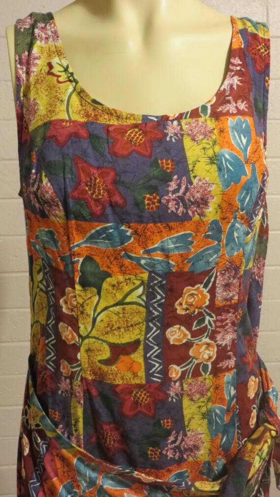 tribal print summer dress by Joni Blair by EreToday on Etsy