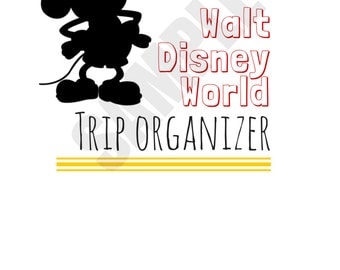 The Ultimate Walt Disney World Trip Planner Printable--Instant Download!