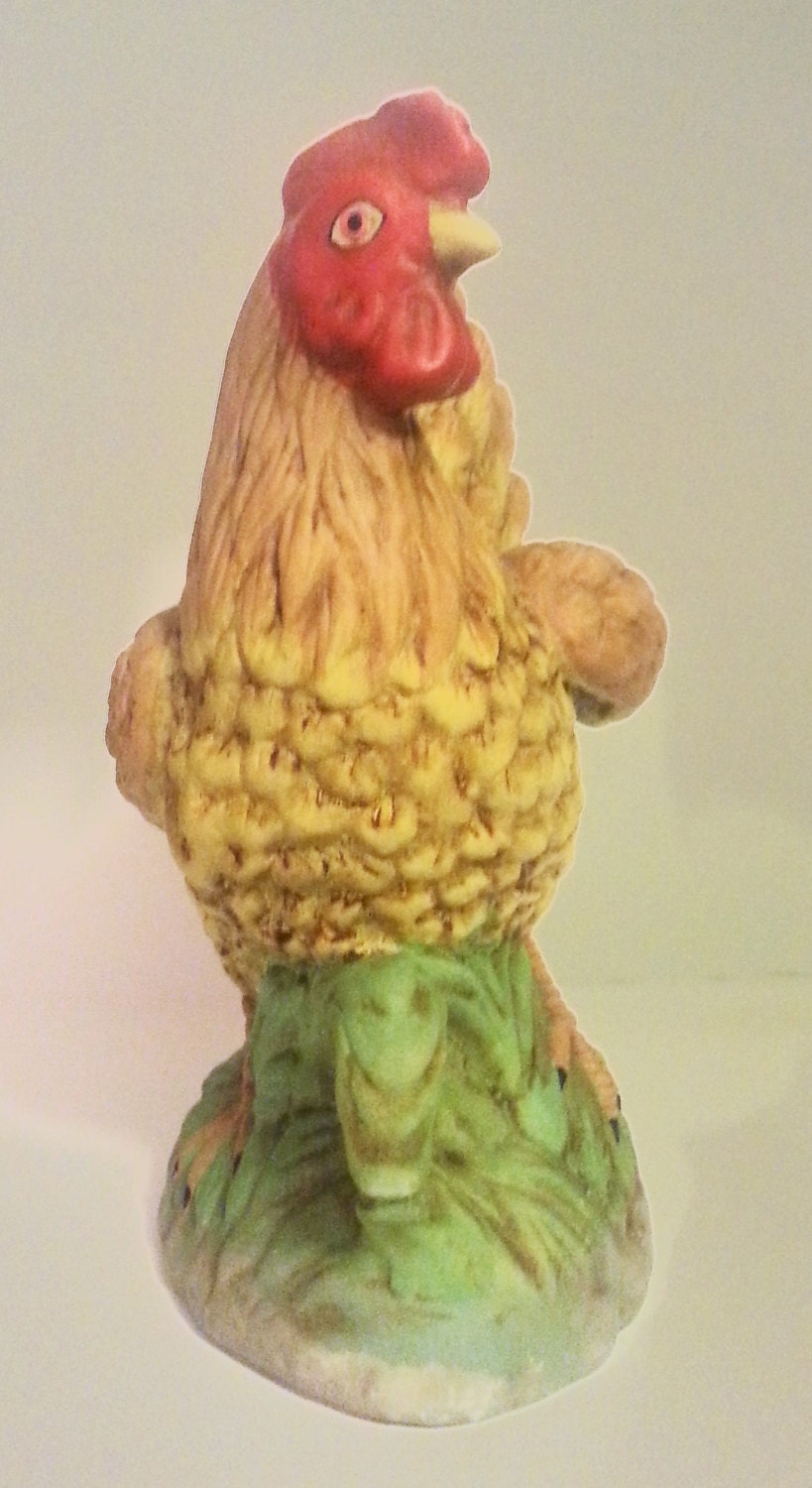 collectible rooster figurines