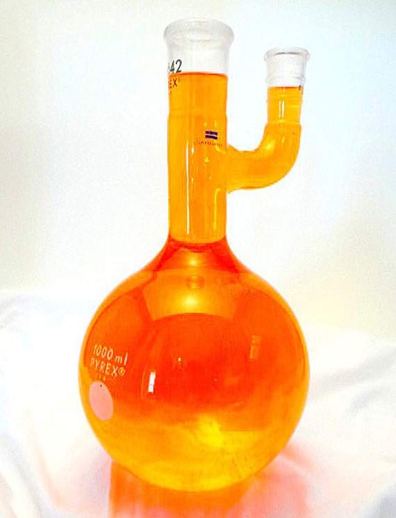 Vintage Pyrex Flask boiling flask 1000 ml