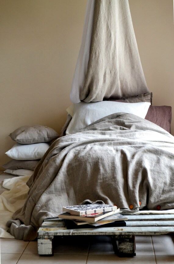 Rustic Rough Natural Linen Duvet Cover Quilt Rustic Rough Natural Linen Duvet Cover Quilt Stonewashed Heavy Weight Flax Custom