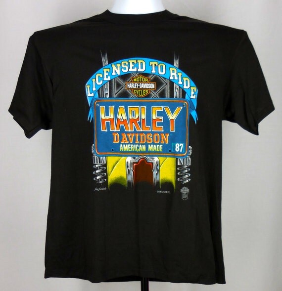 vintage harley t shirt