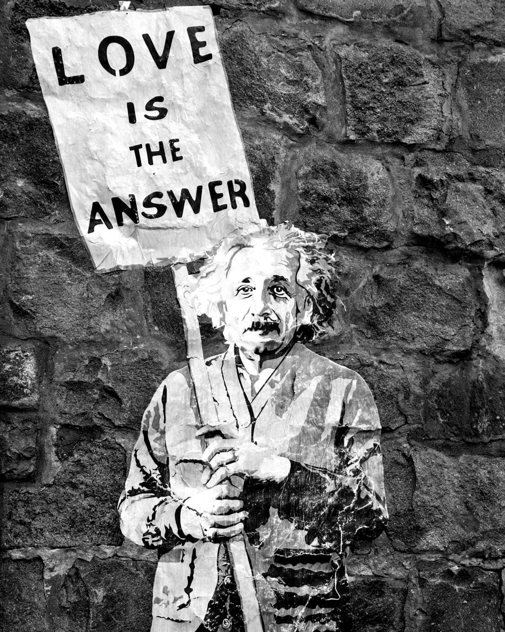 Banksy Street Art Graffiti Photography Love is the Answer