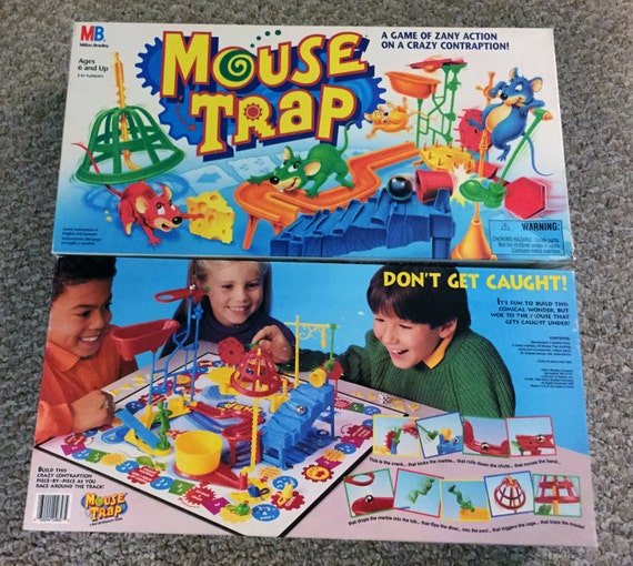 Vintage Mouse Trap Game by Milton Bradley Complete by smilehood